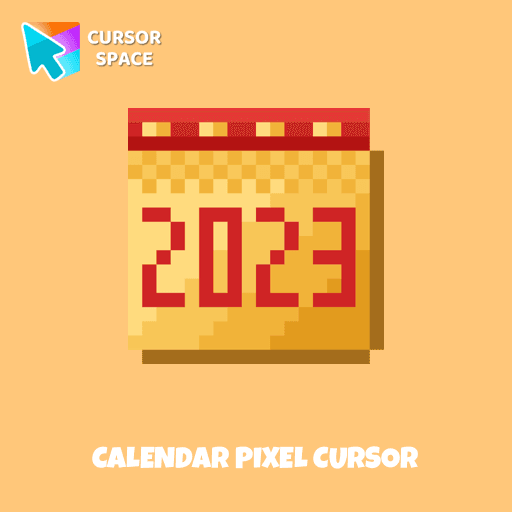 Calendar Pixel cursor